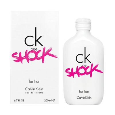 PERFUME CALVIN KLEIN CK ONE SHOCK EDT 200ML FEM PERFUME CALVIN KLEIN CK ONE SHOCK EDT 200ML FEM