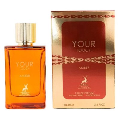 PERFUME MAISON ALHAMBRA YOUR TOUCH AMBER EAU DE PARFUM UNISSEX 100ML