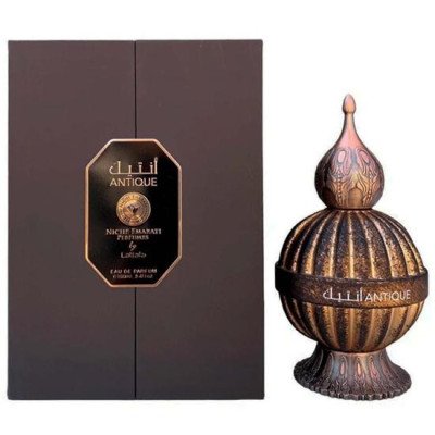 PERFUME LATTAFA NICHE EMARATI ANTIQUE EAU DE PARFUM UNISSEX 100ML PERFUME LATTAFA NICHE EMARATI ANTIQUE EAU DE PARFUM UNISSEX 100ML