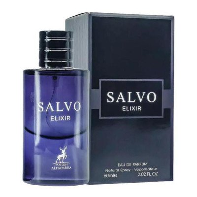 PERFUME MAISON ALHAMBRA SALVO ELIXIR EAU DE PARFUM MASCULINO 60ML