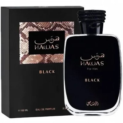 PERFUME RASASI HAWAS BLACK EAU DE PARFUM MASCULINO 100ML