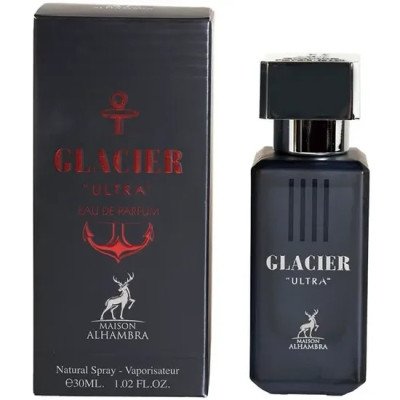 PERFUME MAISON ALHAMBRA GLACIER ULTRA EAU DE PARFUM MASCULINO 30ML