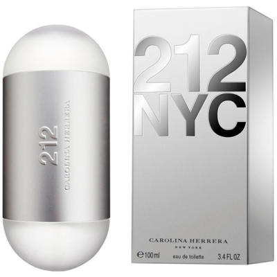 PERFUME CAROLINA HERRERA 212 EAU DE TOILETTE FEMININO 100ML