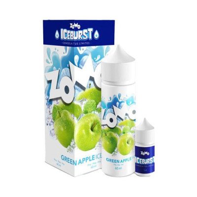 ZOMO 60ML 3MG GREEN APPLE ICE NEW ZOMO 60ML 3MG GREEN APPLE ICE NEW