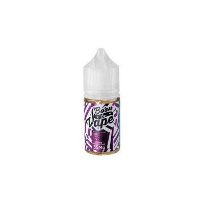 ESSENCIA PARA VAPER BORN TO VAPE NICSALT GRAPE PASSION FRUIT 30ML 35MG