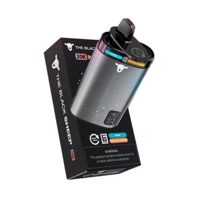 VAPER DESCARTAVEL THE BLACK SHEEP MENTHOL + MANGO 20000 PUFFS VAPER DESCARTAVEL THE BLACK SHEEP MENTHOL + MANGO 20000 PUFFS