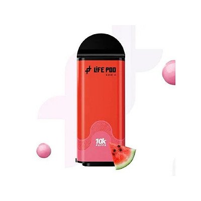 LIFE POD 10K POD WATERMELON BUBBLEGUM LIFE POD 10K POD WATERMELON BUBBLEGUM