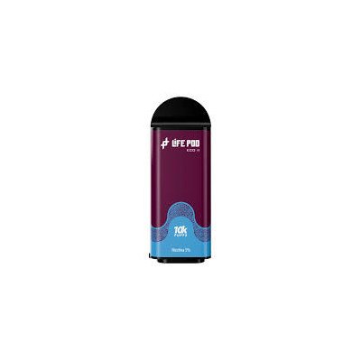 LIFE POD 10K POD BLACKBERRY ICE LIFE POD 10K POD BLACKBERRY ICE
