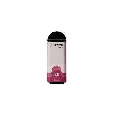 LIFE POD 10K POD WHITE PEACH BERRY LIFE POD 10K POD WHITE PEACH BERRY