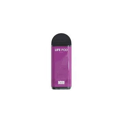 LIFE POD 8K PRO POD GRAPE ICE LIFE POD 8K PRO POD GRAPE ICE