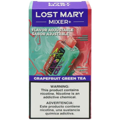 VAPER DESCARTAVEL ELFBAR LOST MARY MIXER 30K GRAPEFRUIT GREEN TEA 3000 VAPER DESCARTAVEL ELFBAR LOST MARY MIXER 30K GRAPEFRUIT GREEN TEA 3000