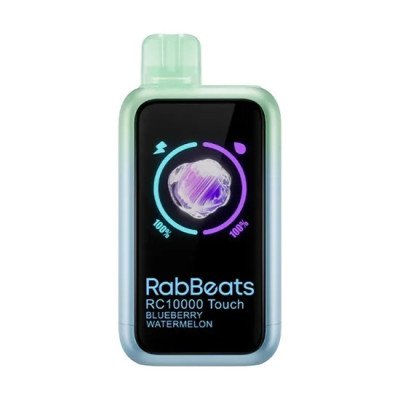 VAPER DESCARTAVEL ELFBAR RABBEATS RC10000 TOUCH BLUEBERRY WATERMELON