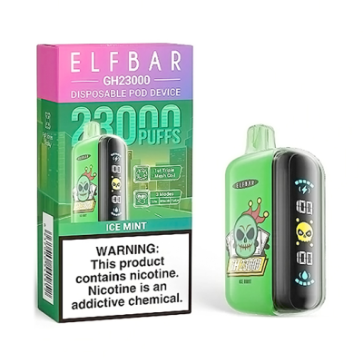 VAPER DESCARTAVEL ELFBAR GH23000 CE  MINT 23000 PUFFS