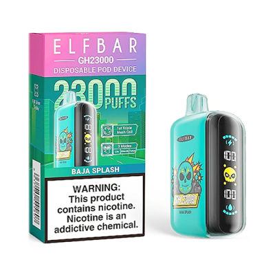 VAPER DESCARTAVEL ELFBAR GH23000 BAJA SPLASH 23000 PUFFS