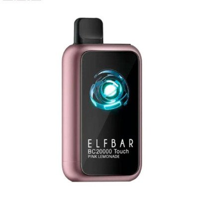 VAPER DESCARTAVEL ELFBAR BC20000 TOUCH PINK LEMONADE 20000 PUFFS