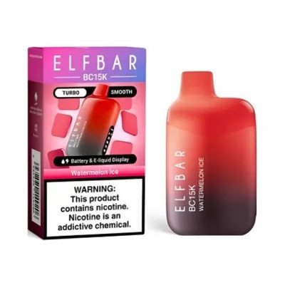 VAPER DESCARTAVEL ELFBAR BC15K WATERMELON ICE 15000 PUFFS
