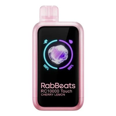 VAPER DESCARTAVEL ELFBAR RABBEATS RC10000 TOUCH CHERRY LEMON 10000 PUF