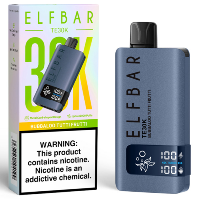 VAPER DESCARTAVEL ELFBAR TE30K BUBALO TUTTI FRUIT 30000 PUFFS