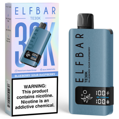 VAPER DESCARTAVEL ELFBAR TE30K BLUEBERRY SOUR RASPBERRY 30000 PUFFS VAPER DESCARTAVEL ELFBAR TE30K BLUEBERRY SOUR RASPBERRY 30000 PUFFS