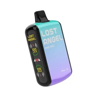 VAPER DESCARTAVEL LOST ANGEL PRO MAX 20K GRAPE ICE 20000 PUFFS VAPER DESCARTAVEL LOST ANGEL PRO MAX 20K GRAPE ICE 20000 PUFFS