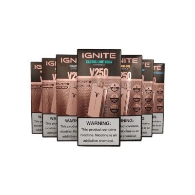 VAPER DESCARTAVEL IGNITE V250 ROSE GOLD WATERMELON DRAGON FRUIT