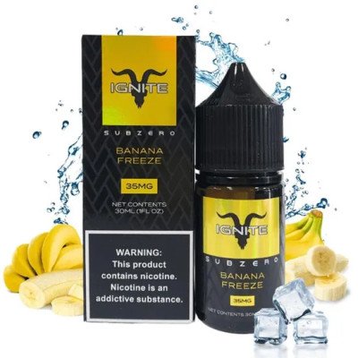 IGNITE SALT BANANA FREEZE 35MG 30ML