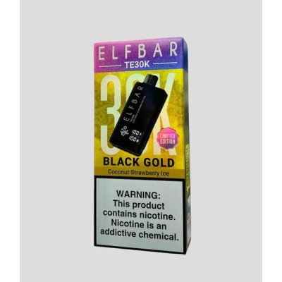 ELFBAR 30K TE GOLD COCONUT STRAWBERRY