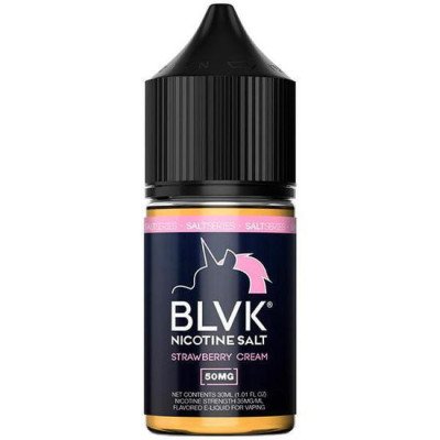 ESSENCIA VAPE BLVK SALT STRAWBERRY CREAM 50MG 30ML
