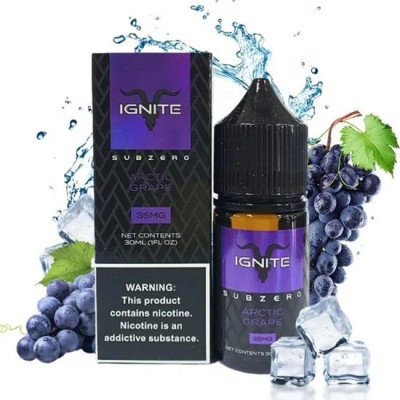IGNITE SALT ARCTIC GRAPE 35MG 30ML