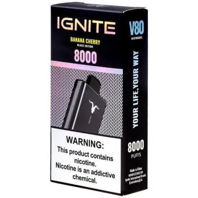 IGNITE V80 BRUSHED METAL BANANA CHERRY