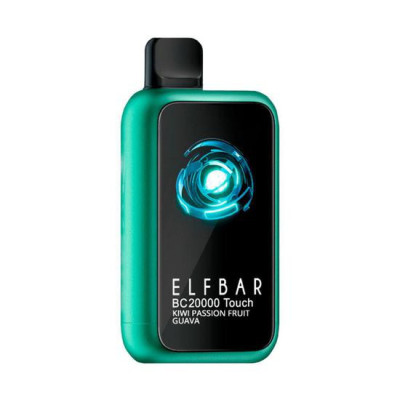 VAPER DESCARTAVEL ELFBAR BC20000 TOUCH KIWI PASSION FRUIT GUAVA 20000P