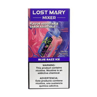 LOST MARY MIXER 30K BLUE RAZZ ICE
