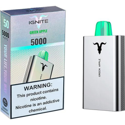 IGNITE V50 BLACK GREEN APPLE