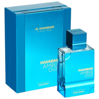 PERFUME AL HARAMAIN AMBER OUD AQUA DUBAI EXTRAIT DE PARFUM UNISSEX 100