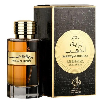 PERFUME AL WATANIAH BAREEQ AL DHAHAB EAU DE PARFUM MASCULINO 100ML