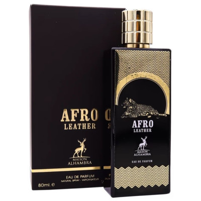 PERFUME MAISON ALHAMBRA AFRO LEATHER EAU DE PARFUM UNISSEX 80ML