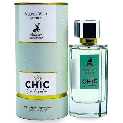 PERFUME MAISON ALHAMBRA CHIC VELVET VERT SECRET EDP FEMENINO 100ML