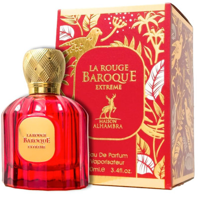 PERFUME MAISON ALHAMBRA LA ROUGE BAROQUE EXTREME EDP FEMEMINO 100ML