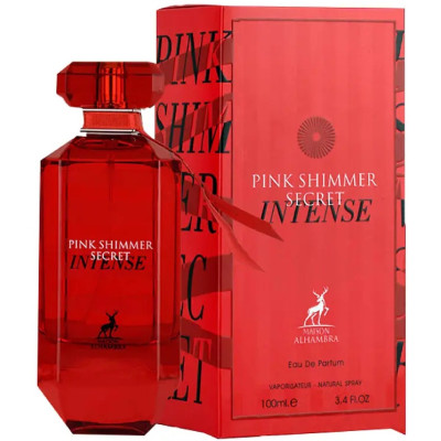 PERFUME MAISON ALHAMBRA PINK SHIMMER SECRET INTENSE EAU DE PARFUM 100M
