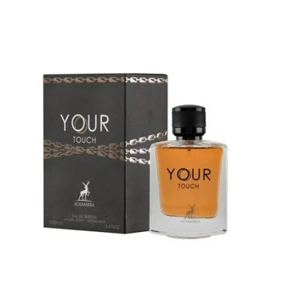 PERFUME MAISON ALHAMBRA YOUR TOUCH FOR MEN EAU DE PARFUM MASCULINO 30M