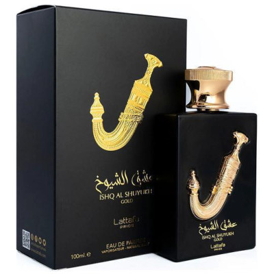 PERFUME LATTAFA PRIDE ISHQ AL SHUYUKH GOLD EAU DE PARFUM FEMININO 100M