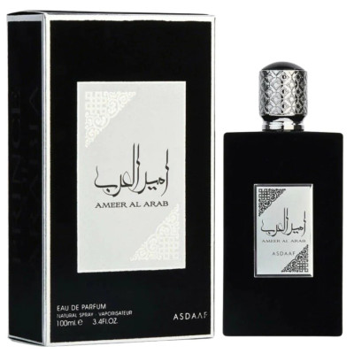 PERFUME ASDAAF AMEER AL ARAB BLACK EAU DE PARFUM MASCULINO 100ML