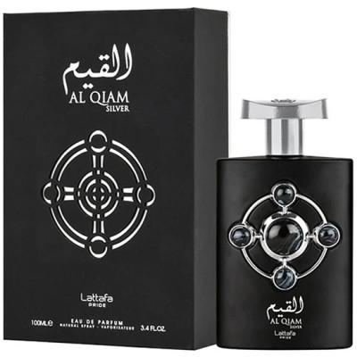 PERFUME LATTAFA PRIDE AL QIAM SILVER EAU DE PARFUM UNISSEX 100ML