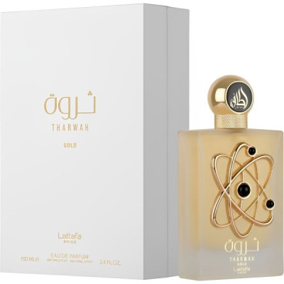 PERFUME LATTAFA THARWAH GOLD EAU DE PARFUM FEMININO 100ML