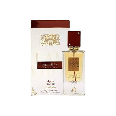PERFUME LATTAFA ANA ABIYEDH ROUGE EAU DE PARFUM UNISSEX 60ML