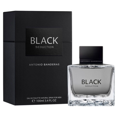 PERFUME ANTONIO BANDERAS SEDUCTION IN BLACK EAU DE TOILETTE MAS 100ML