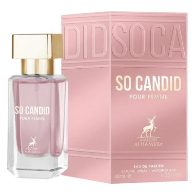 PERFUME MAISON ALHAMBRA SO CANDID POUR FEMME 30ML