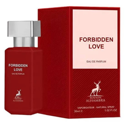 PERFUME MAISON ALHAMBRA FORBIDDEN LOVE EAU DE PARFUM UNISSEX 30ML