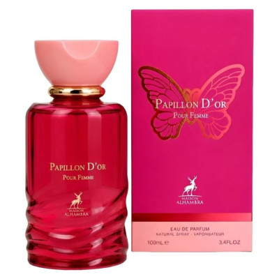 PERFUME MAISON ALHAMBRA PAPILLON DOR POUR FEMME 100ML