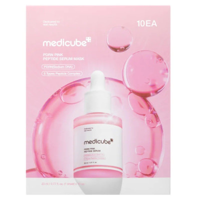 MEDICUBE MASK PDRN PINK PEPTIDE SERUM 10UN